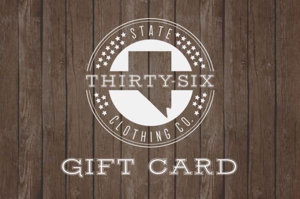 Made in Nevada State 36 Gift Card