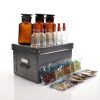 Mad Scientist Kit with gray box and clear bottles