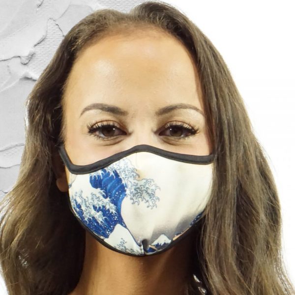 Made in Nevada The Great Wave Face Mask