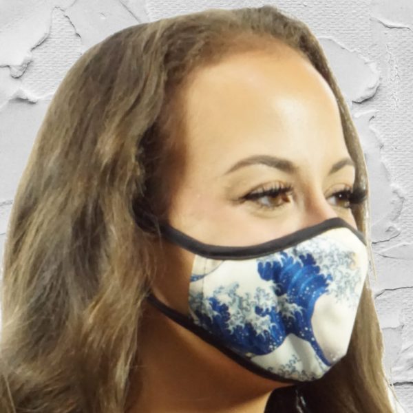 Made in Nevada The Great Wave Face Mask