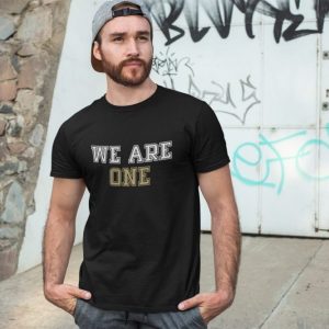 Made in Nevada We Are One Black T-shirt