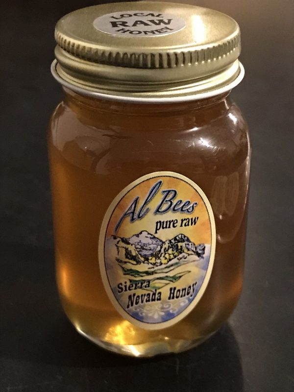 Made in Nevada Raw Honey 3 oz. Glass Jar