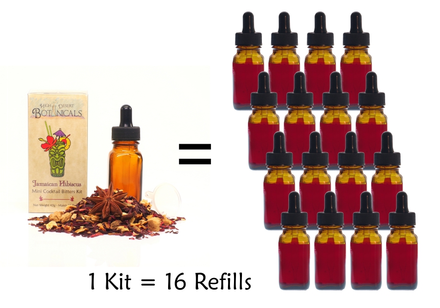 Make Your Own Bitters DIY Kit - create bitters from scratch, homemade -  Grow and Make
