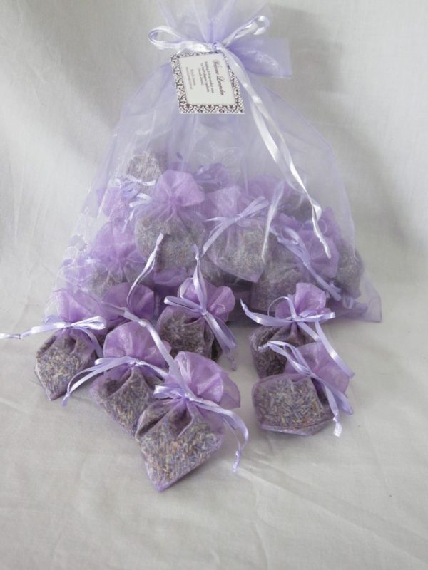 Made in Nevada Lavender Wedding Exit Toss heart-shaped sachets