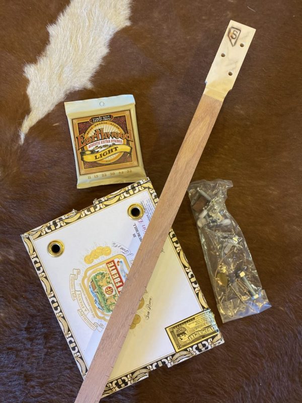 Made in Nevada DIY Cigar Box Guitar Kit!