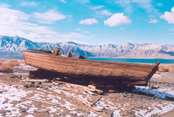 Made in Nevada “Carp Boat, Walker Lake, NV” – Color Photographic Print