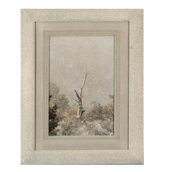Made in Nevada Snowtree at La Madre Springs, Red Rock, NV – Framed Print