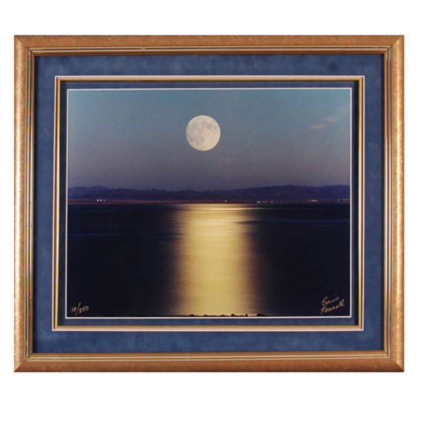 Product image of  August Moon, Walker Lake, NV – Limited Edition framed print