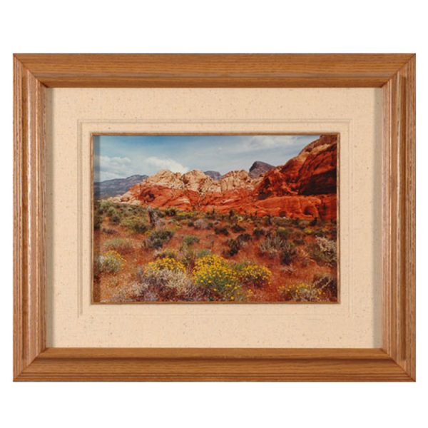 Made in Nevada Summer at Red Rock, NV – Framed Print