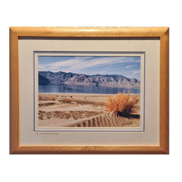 Made in Nevada Ancient Shores, Walker Lake, NV – Framed print