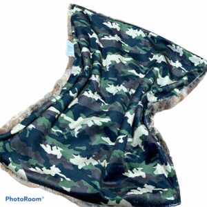 Made in Nevada Baby Lovie Blanket in Camouflage – Large