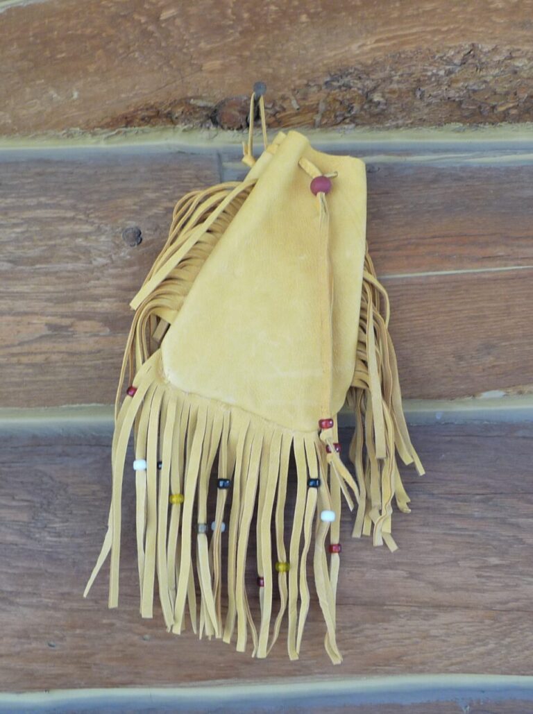 Traditional Deerskin Bag Made in Nevada