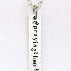 Made in Nevada #PTH Long Bar Necklace