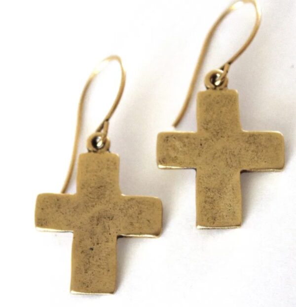 Made in Nevada Large Cross Earrings