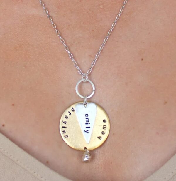 Made in Nevada PTH Round Necklace