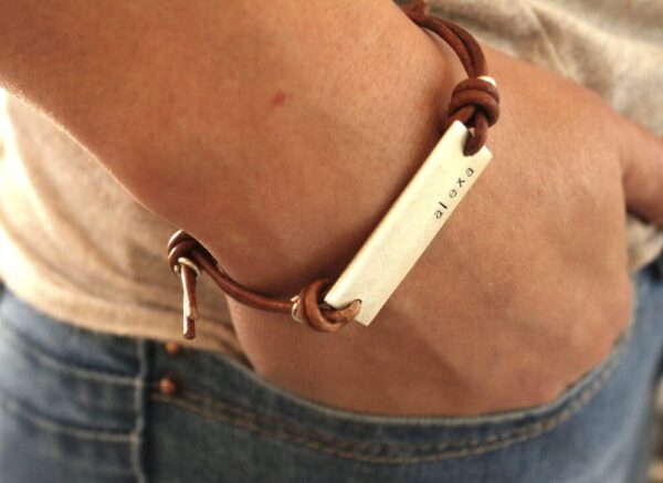Made in Nevada PTH Leather Cord Bracelet