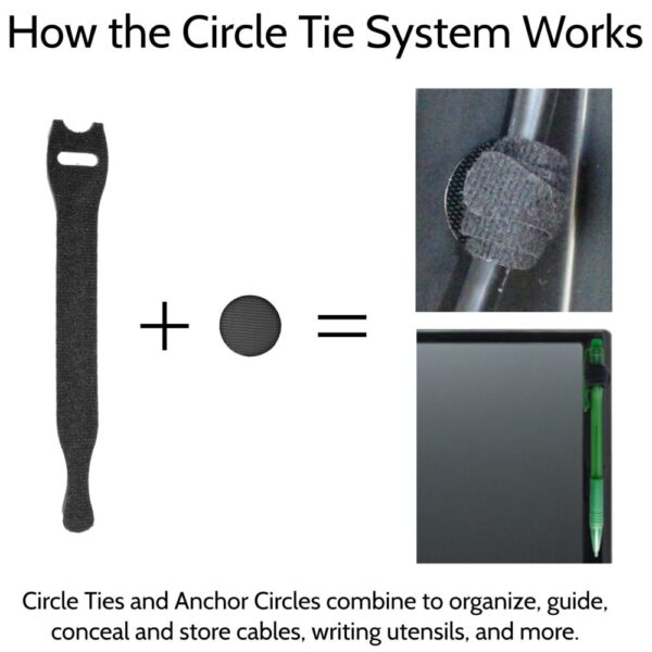 Made in Nevada Circle Tie System – Cable and Item Organizer