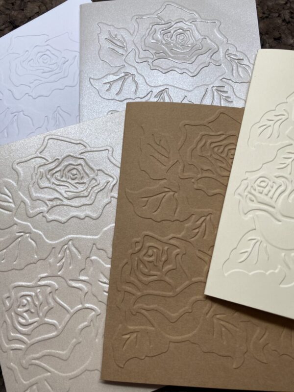 Product image of  Set of 10 Embossed Notecards
