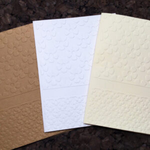 Made in Nevada Small Flowers Embossed Note Cards