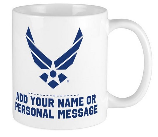 Product image of  US Military Branches of Service Personalized Coffee Mug