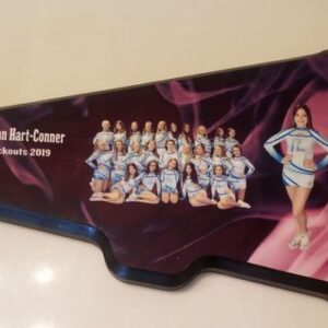 Made in Nevada Personalized Cheerleader Plaque