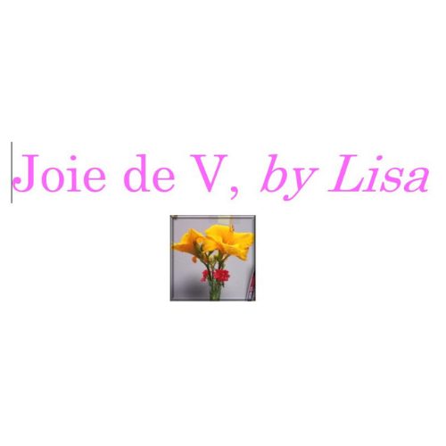 Joie de V, by Lisa Huffman Logo