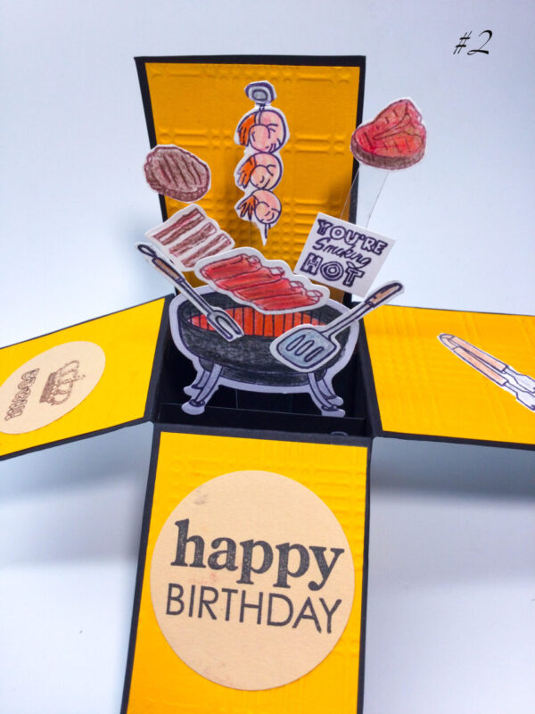 Made in Nevada BBQ Box Pop Up Cards