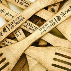 Made in Nevada Revved Up Bamboo Spatula