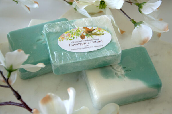 Product image of  Eucaluptus Cotton Handmade Buttermilk Soap