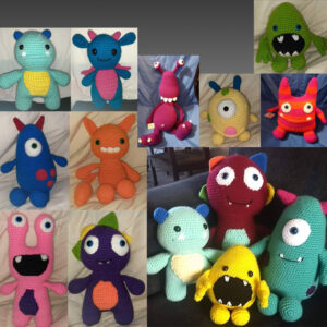 Made in Nevada Monster Stuffies
