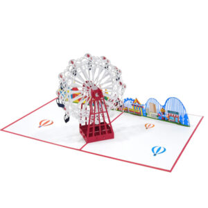 Made in Nevada Love Ferris Wheel Pop Up Greeting Cards