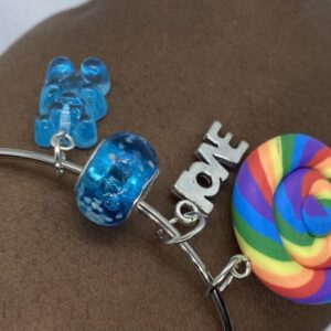 Made in Nevada Rainbow Baby Charm Bracelet