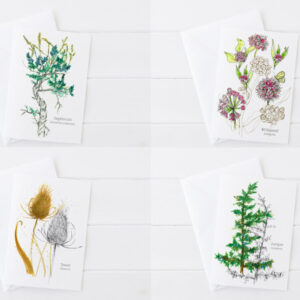 Product image of  Desert Plants Botanical Greeting Card Set
