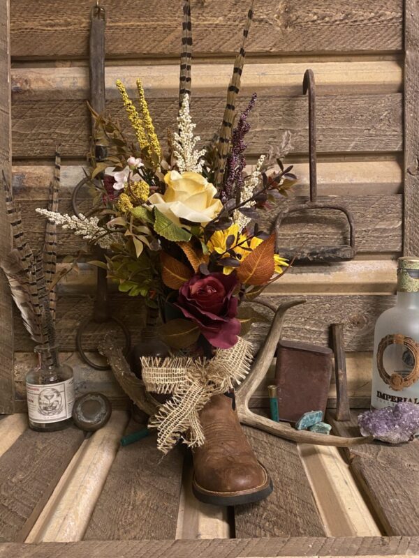 Made in Nevada Floral Cowboy Boot