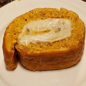 Made in Nevada Pumpkin Rolled Sponge Cake Candle