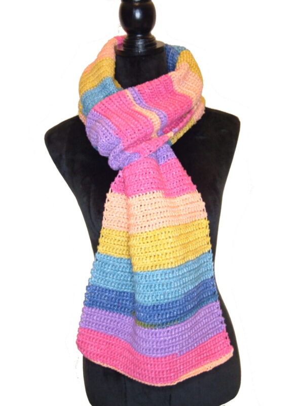 Made in Nevada Spring, Where? – Crocheted Scarf for Women