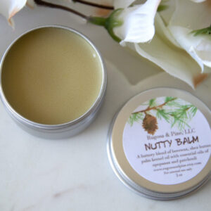 Made in Nevada Nutty Patchouli Essential Oil Beeswax Dry Skin Balm