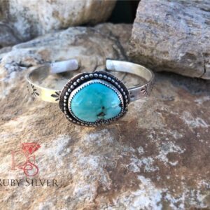 Made in Nevada Lander County Turquoise Cuff