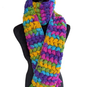 Product image of  Carnivale- Crocheted Scarf for Women