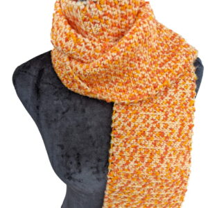 Product image of  Creamsical Fudge – Crocheted Scarf for Women