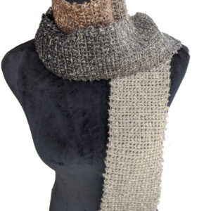 Product image of  Gemstoned – Crocheted Scarf for Women for Spring-Summer