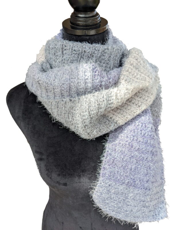 Made in Nevada It’s All Fuzzy – Crocheted Scarf for Women & Men