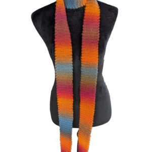 Made in Nevada Joseph’s Coat Hand-Crocheted Scarf
