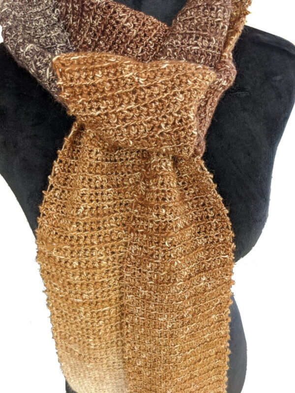 Made in Nevada Lehman Caves-y – Crocheted Scarf for Women for Spring-Summer