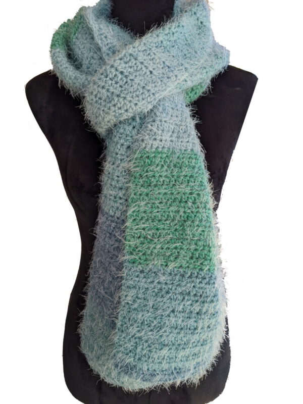 Made in Nevada Merm Whorld – Crocheted Scarf for Women