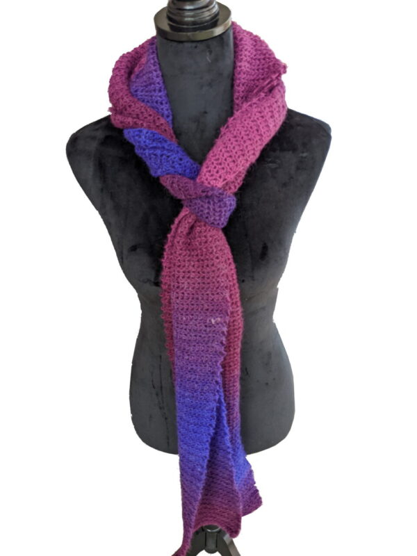Made in Nevada Oh, That’s Rich – Crocheted Scarf for Women