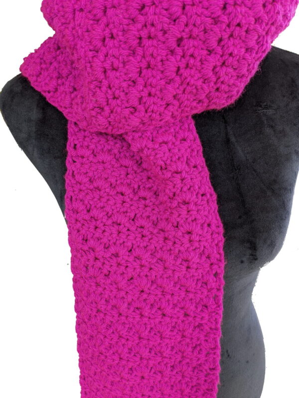 Made in Nevada Vibrana Hand-Crocheted Scarf – Fall-Winter Collection