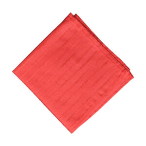 Made in Nevada Red pocket square with red lines