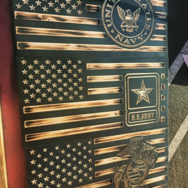 Product image of  US Army Mini Wood Flag