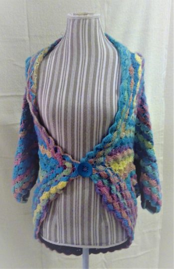 Product image of  Crochet Shrug – Carnival